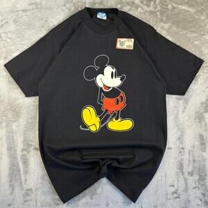 Vintage 80s Disney Mickey Mouse T Shirt Mens Medium USA Made Character
